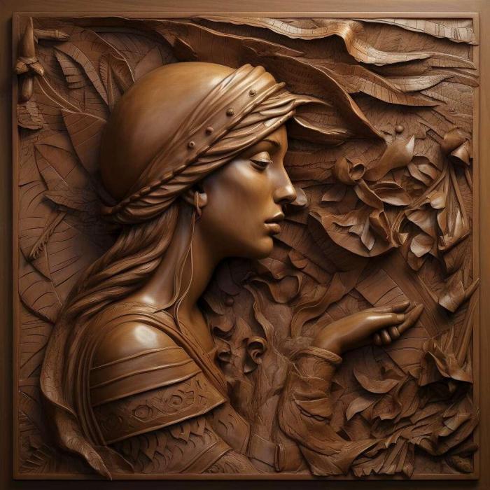 نموذج ثلاثي الأبعاد لآلة CNC 3D Art 